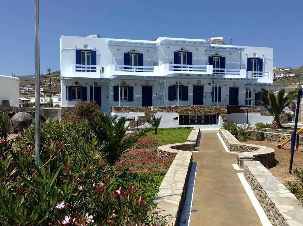 Nostos Beachfront Apartments & Studios アギオス・イオアニス エクステリア 写真